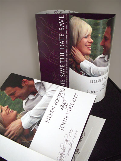 Wedding Save The Date Wave Cards