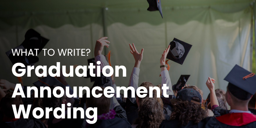 Graduation announcement wording ideas