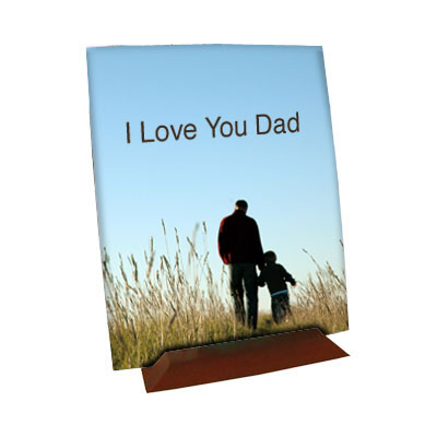 Custom Father's Day photo tile