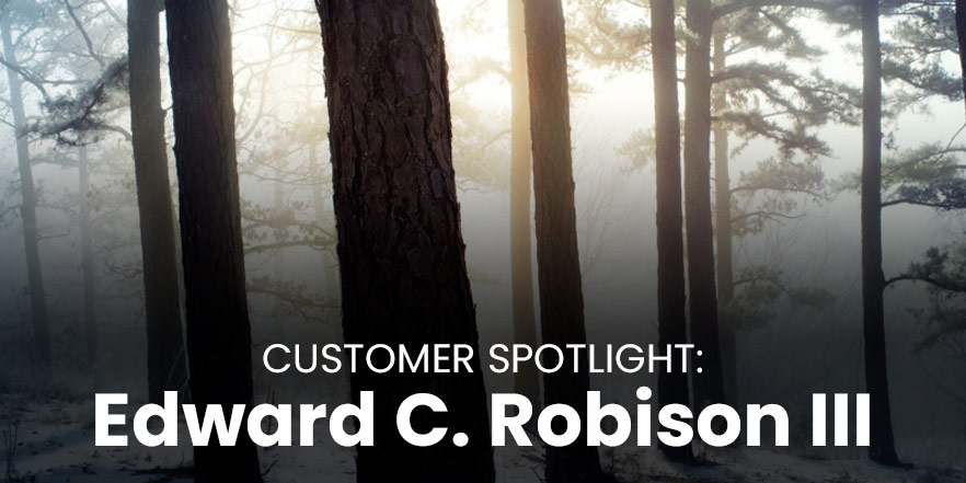 Customer spotlight on photographer Edward C Robison
