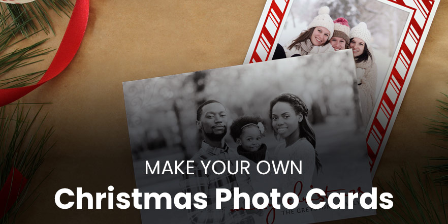 Make your own Christmas photo cards