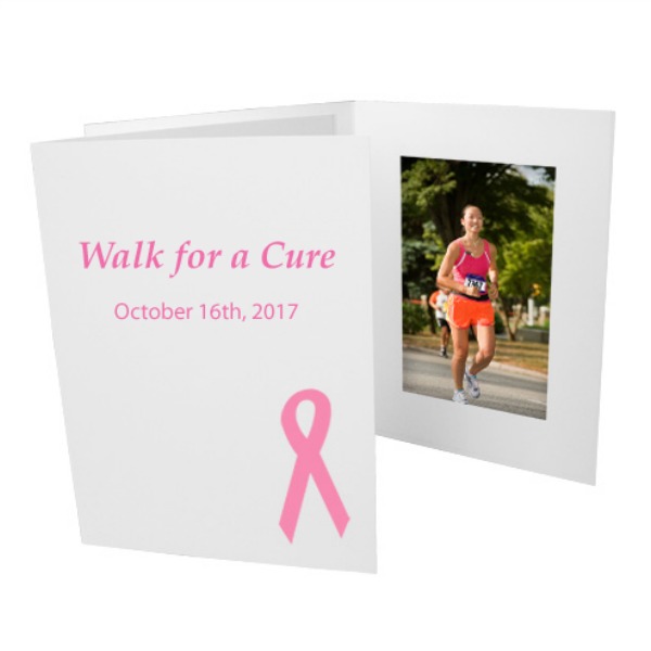 Pink Ribbon Photo Folder