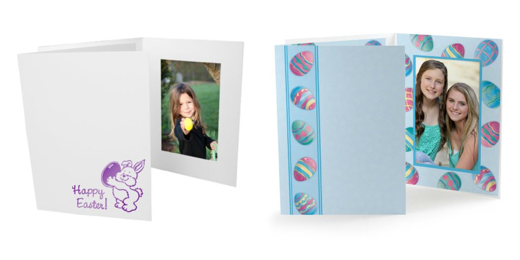 Two Easter Photo Folder designs