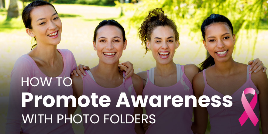 Promote Breast Cancer Awareness with Photo Folders