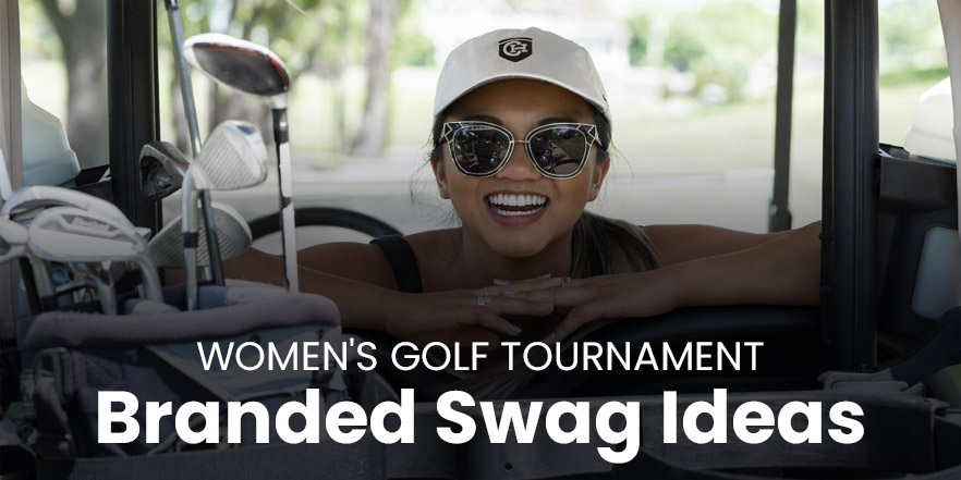 Branded swag ideas for womens golf events